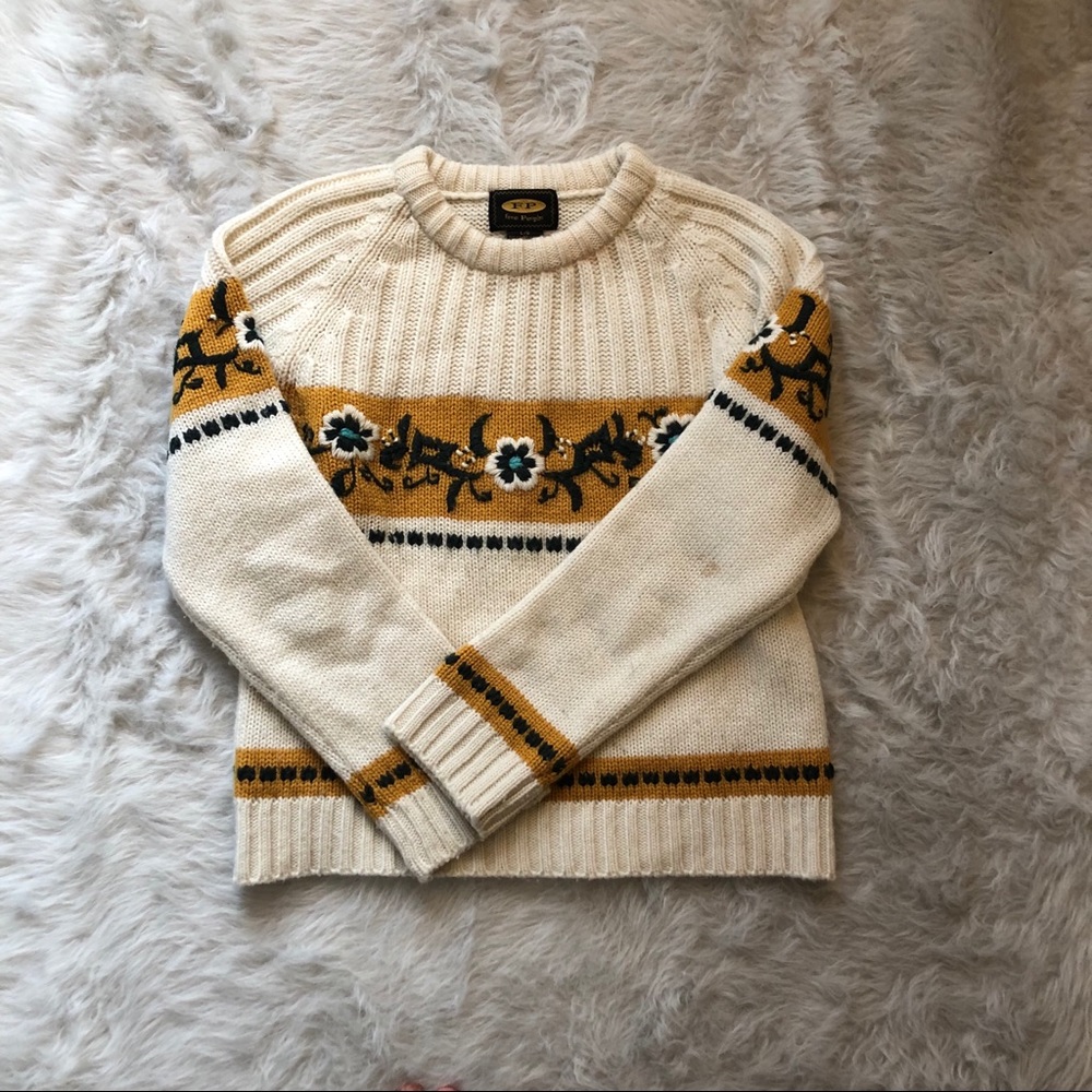 Free People WARM Lambswool Sweater